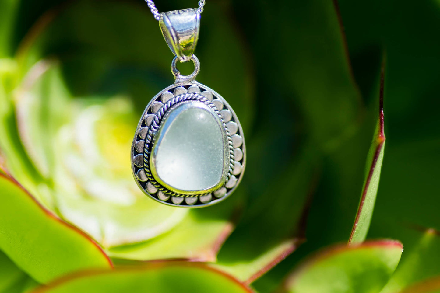 Cayden Sea Glass Necklace