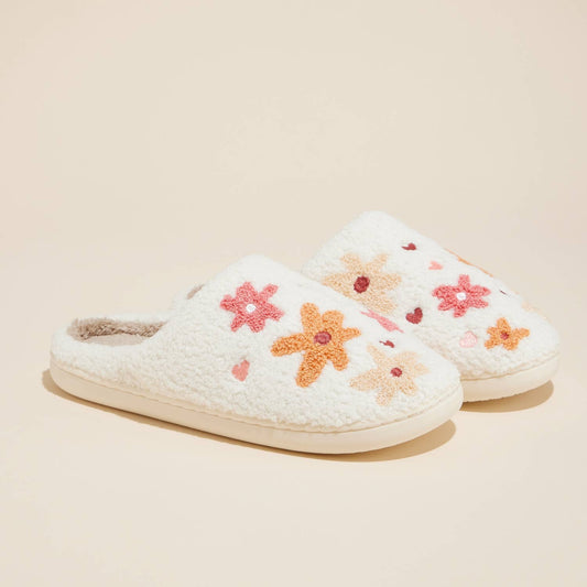 Floral Slippers