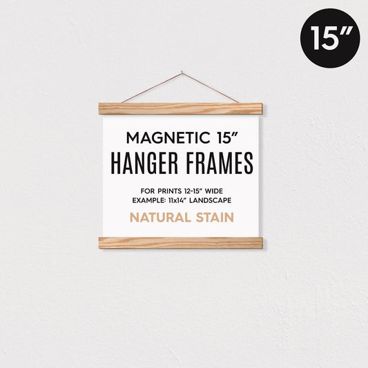 15" Magnetic Poster Hanger Frame for 11x14" Landscape