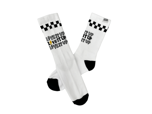 Live it Up Crew Socks