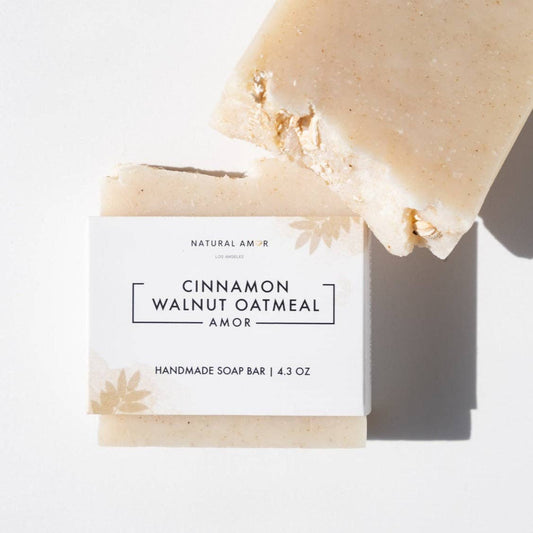 Cinnamon Walnut Oatmeal Bar Soap