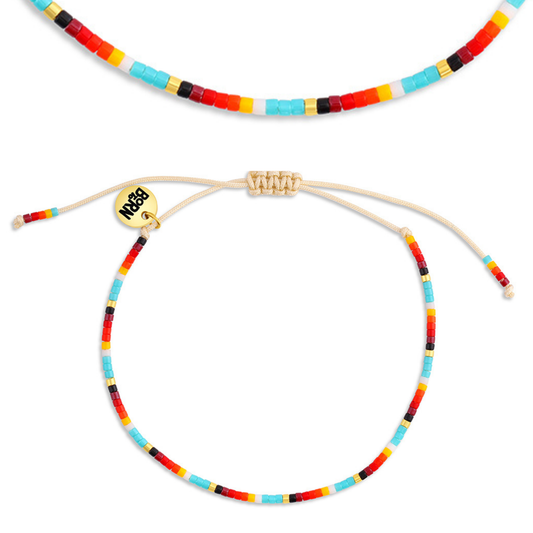 Sunset - Friendship Bead Bracelet