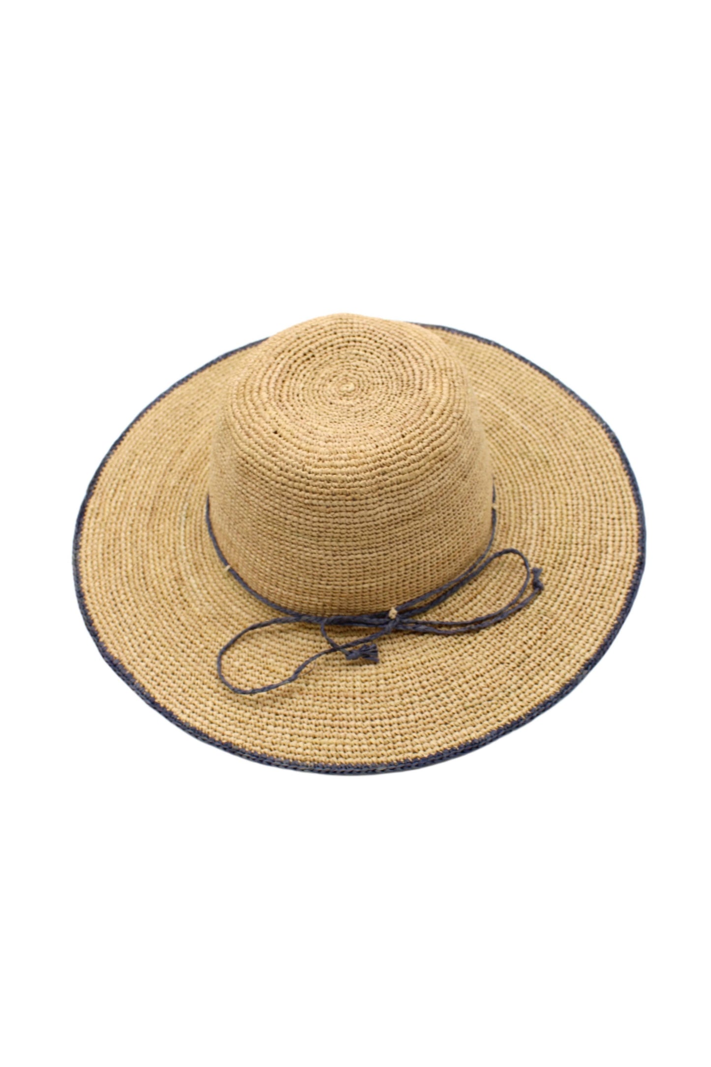 Rachel Crochet Straw Sun Hat