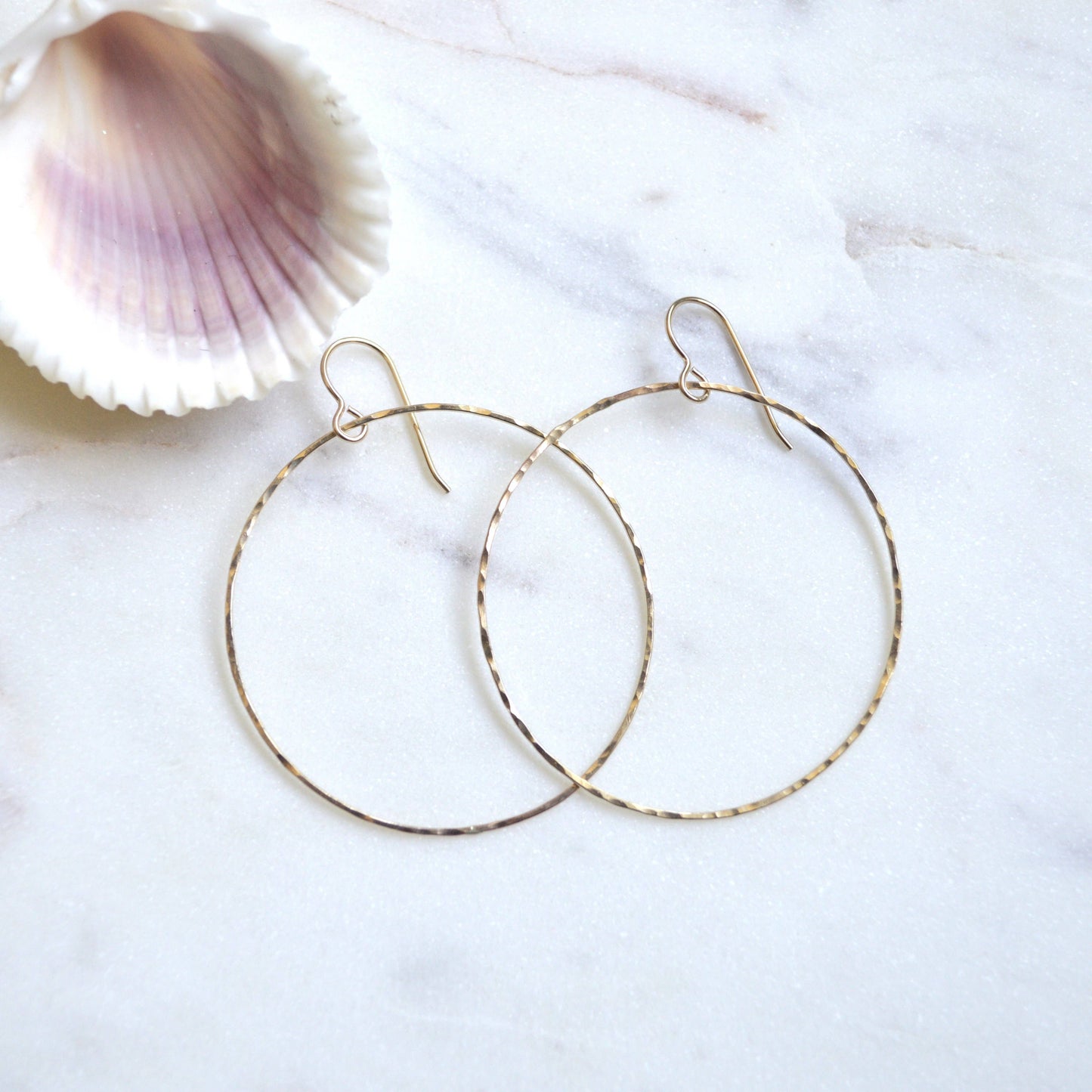 Hammered Hoops