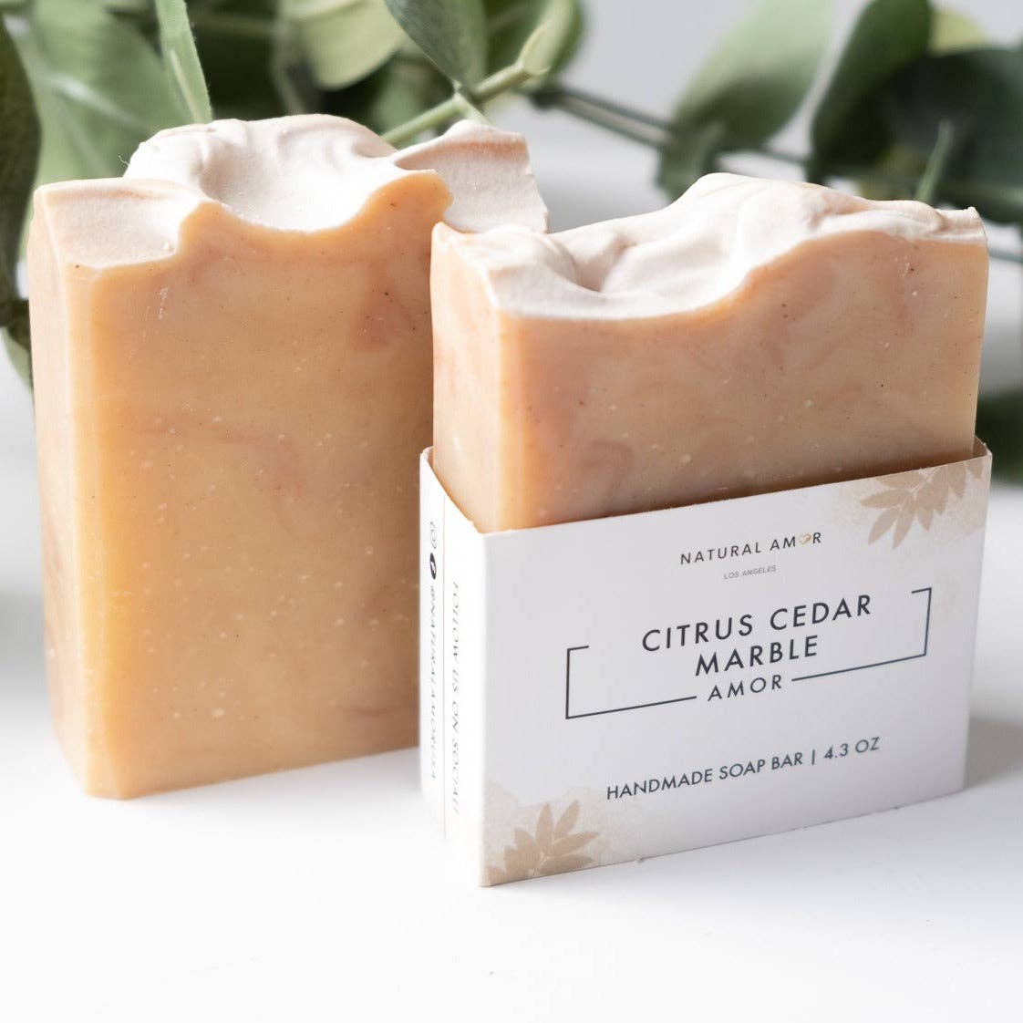 Citrus Cedar Marble Soap Bar