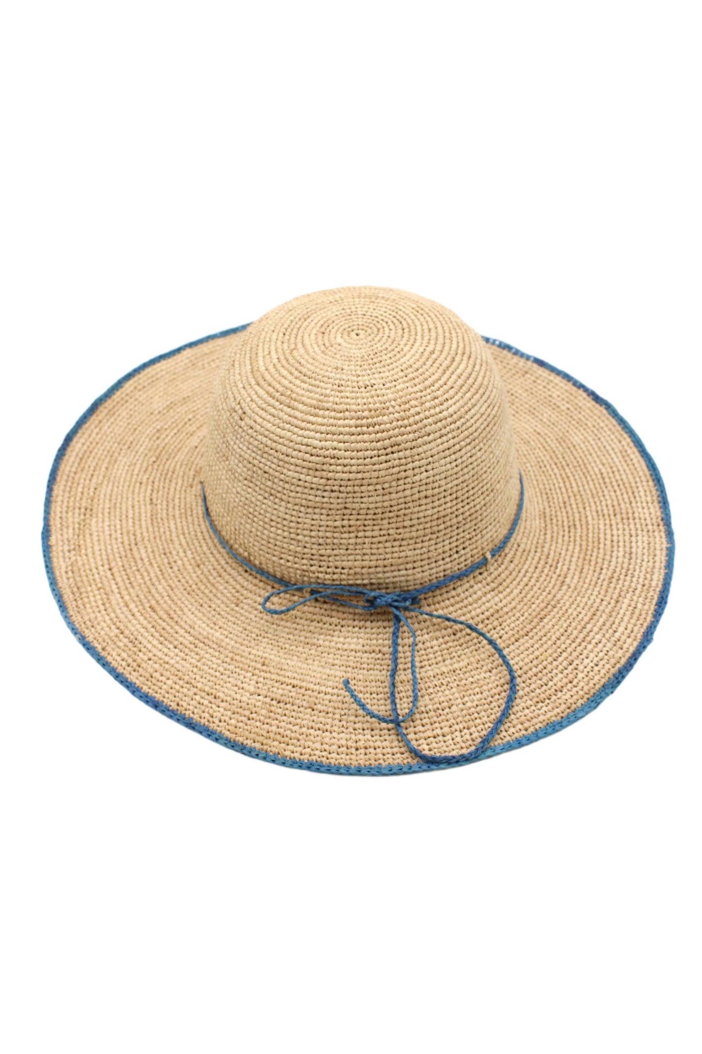 Rachel Crochet Straw Sun Hat