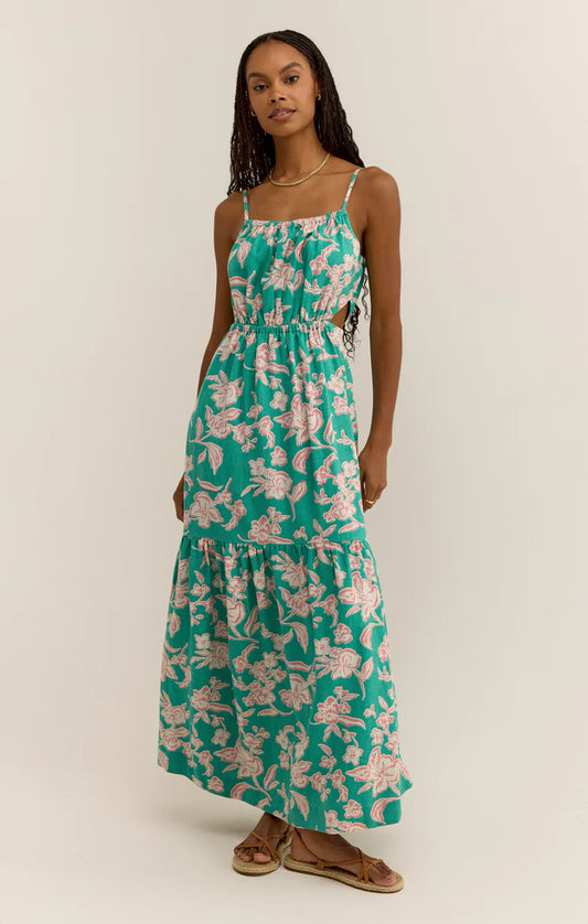 Dewi Pacific Floral Maxi