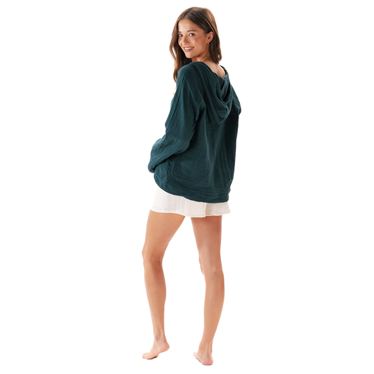 Rain Forest Baja Pullover Hoodie