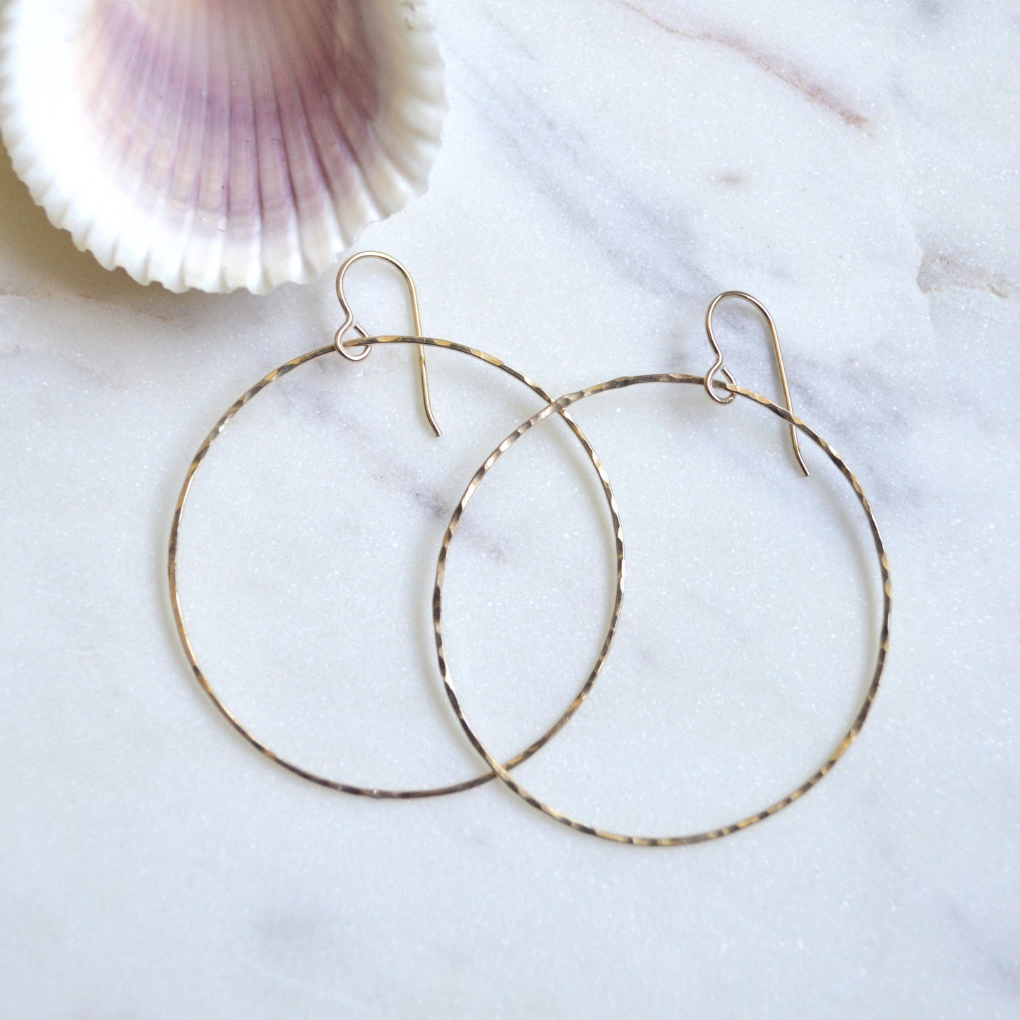 Hammered Hoops