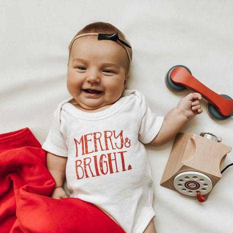 Merry & Bright Onesie