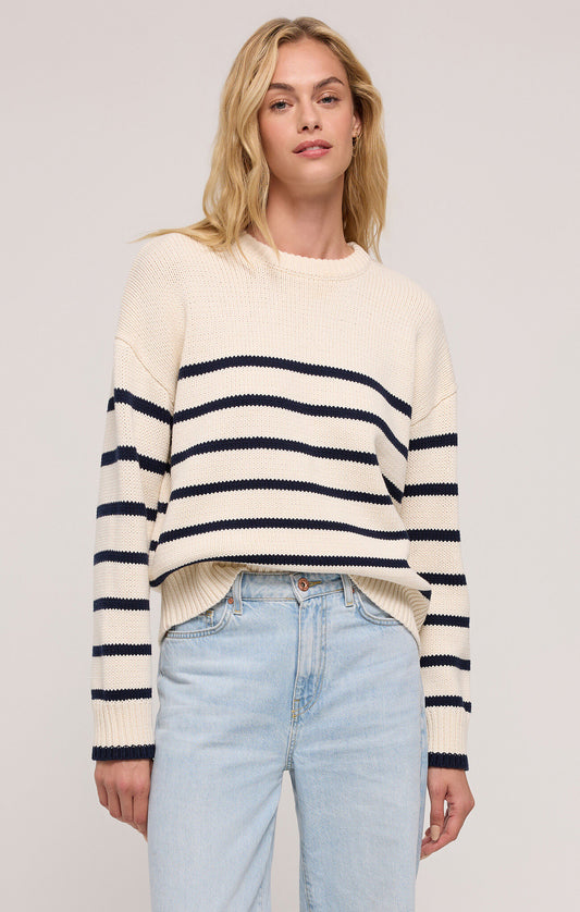 Boyfriend Stripe Sweater